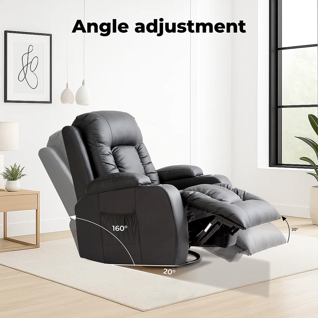 Massage Sofa Chair Recliner 360