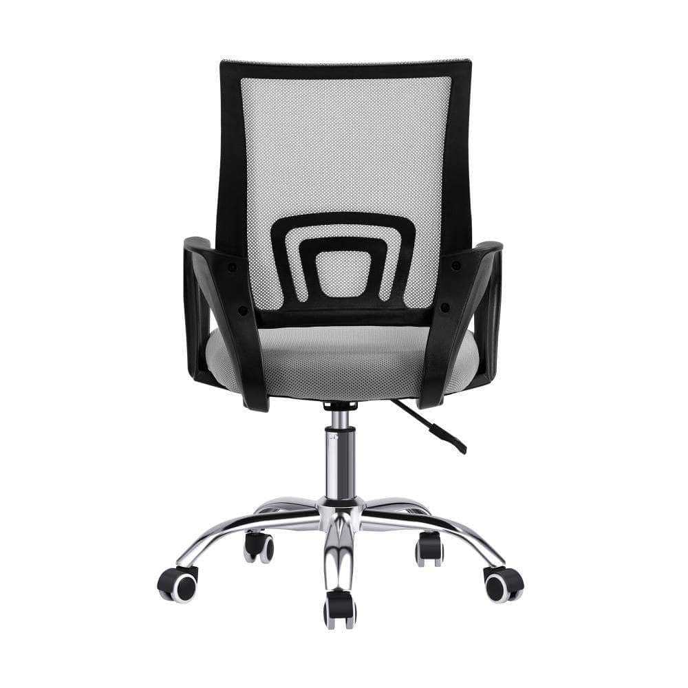 Office Chair Computer Chairs Gaming Mesh Backrest Foam Seat Grey