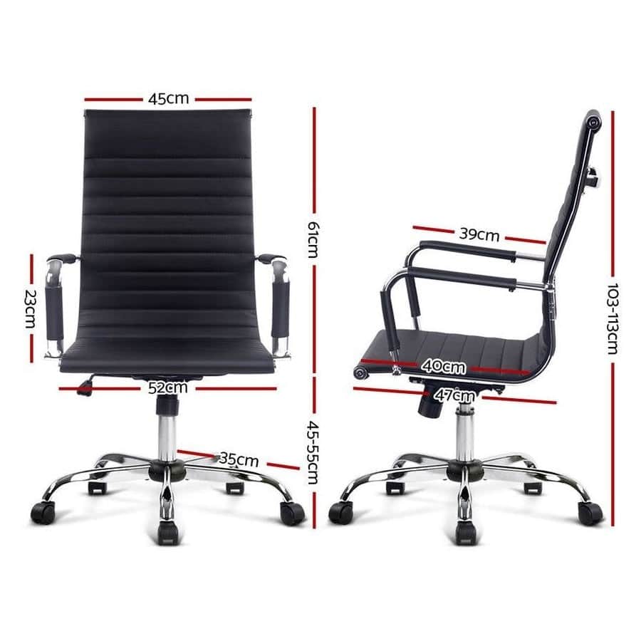 Office Chair Erognomic Support Prosit Office Chair Pu Leather