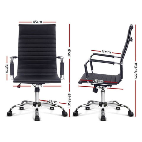 Office Chair Erognomic Support Prosit Office Chair Pu Leather