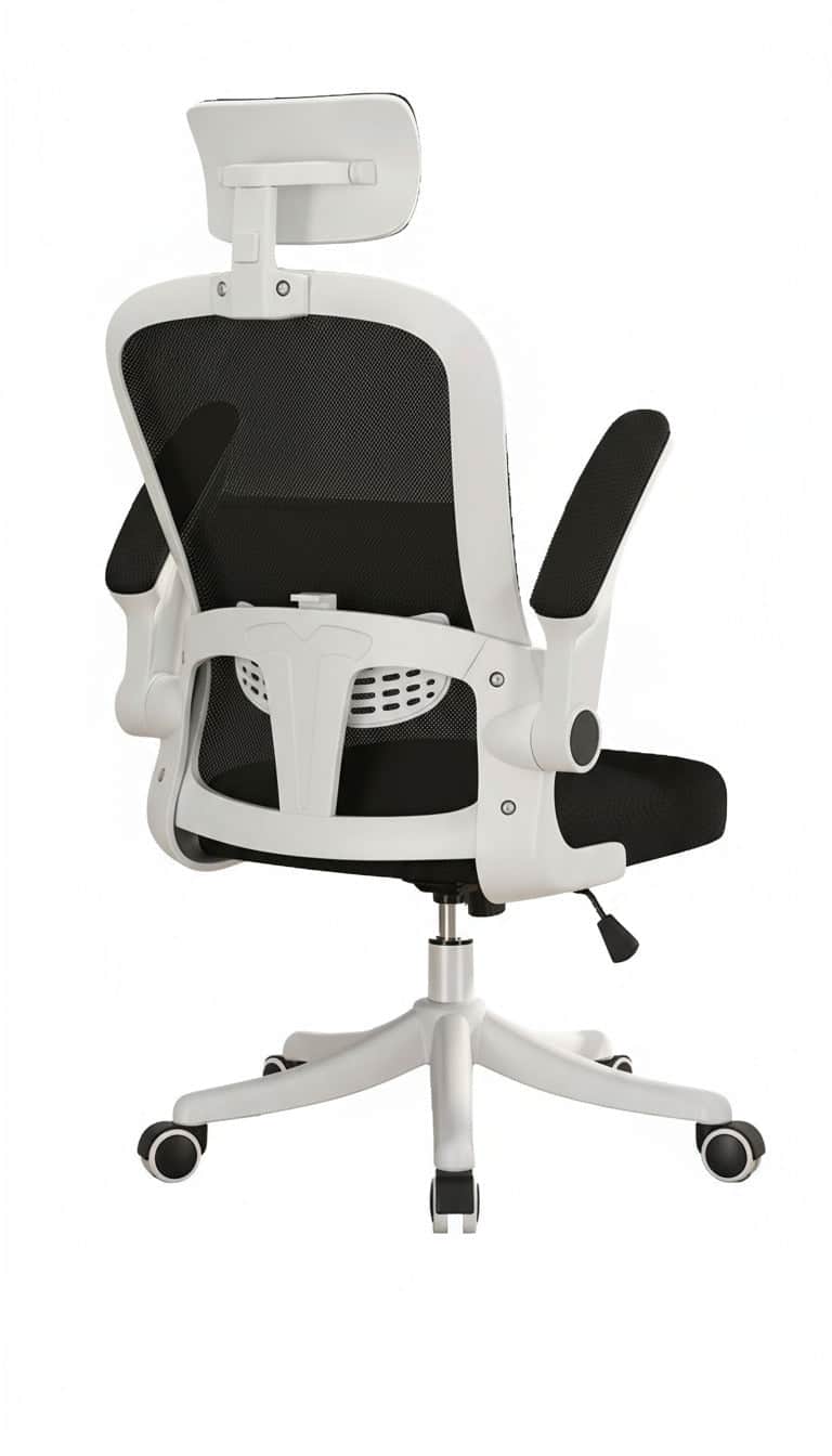 Office Chair Swivel Ergonomic Office Chair With Back Support - Black