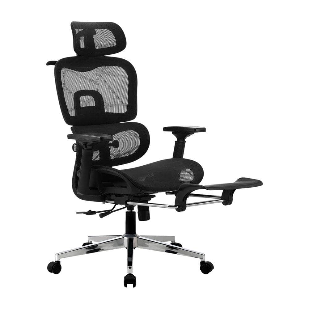 Office Desk and Chair Set Mesh Ergonomic Chair Sit-stand Desk
