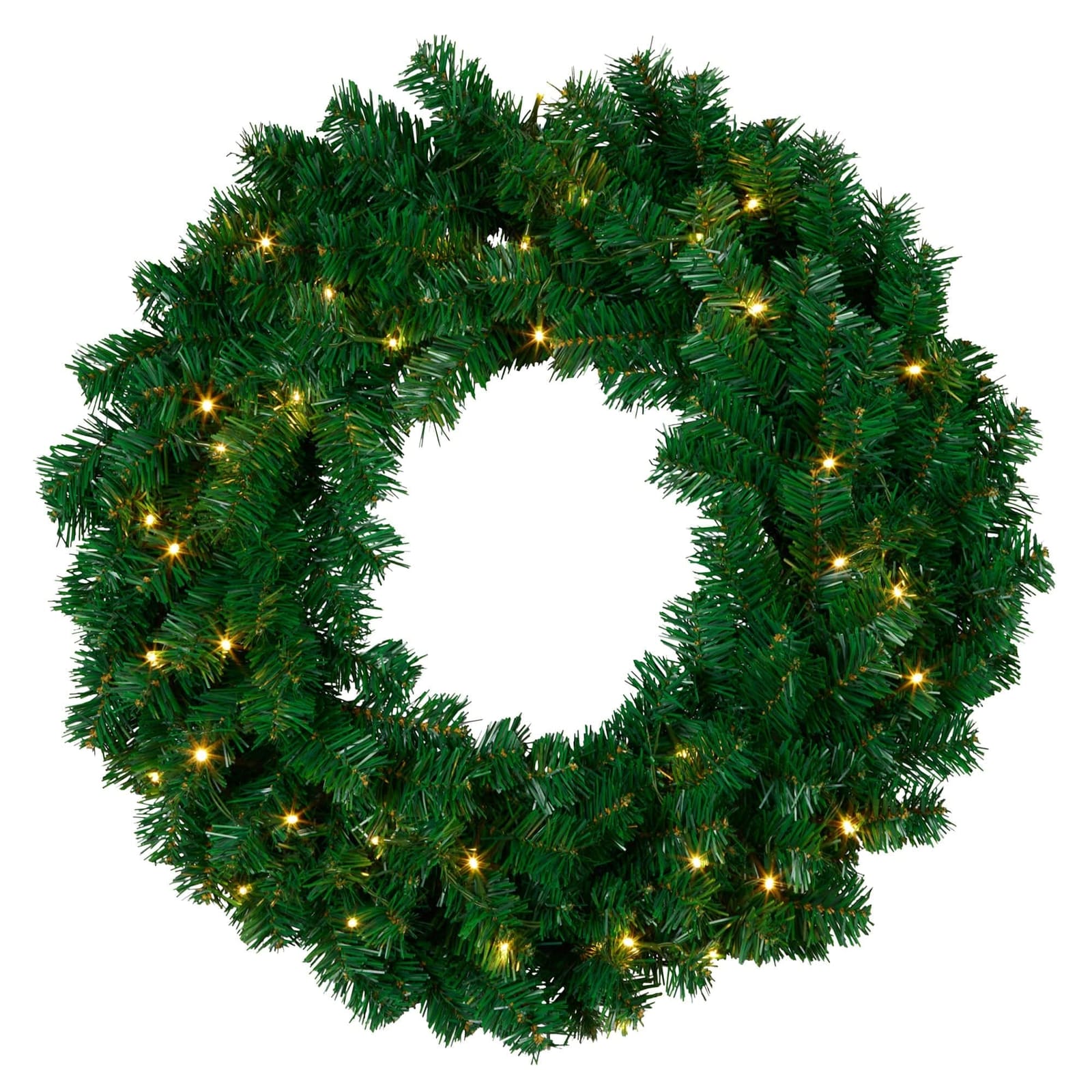 61Cm - 61cm Chadwick LED Christmas Wreath Front Door Holiday Decoration Ornament