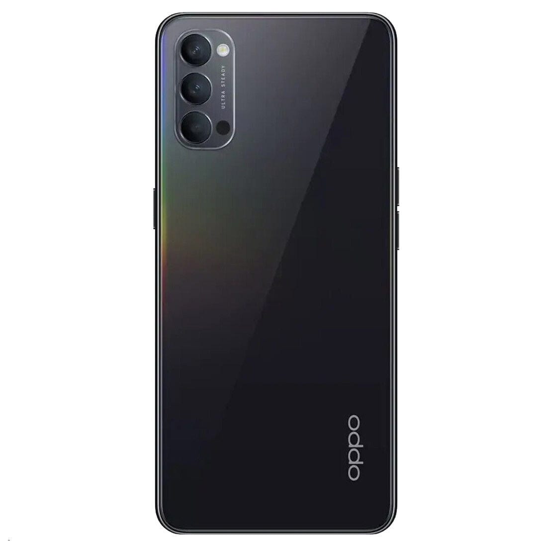 OPPO Reno 4 5G mobile phone (Dual Sim, 6.43", 48MP, 128GB/8GB) - Space Black