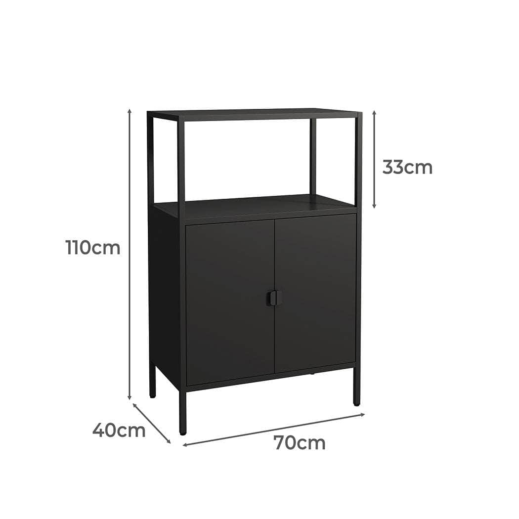 Organize Efficiently with 4-Tier Metal Filing Cabinet Storage
