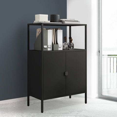 Organize Efficiently with 4-Tier Metal Filing Cabinet Storage
