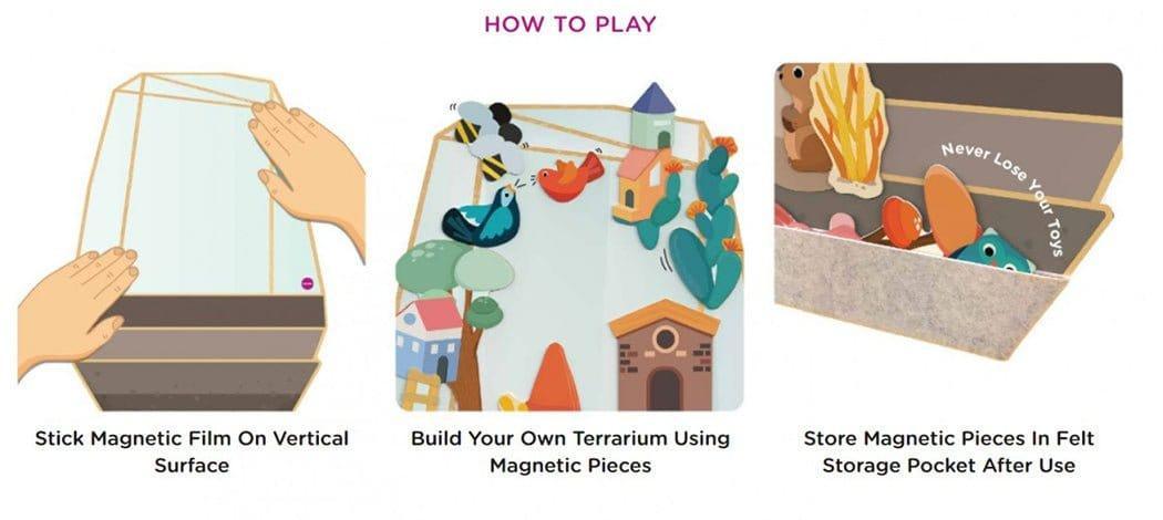 VertiPlay Wall Toy: Enchanted Garden