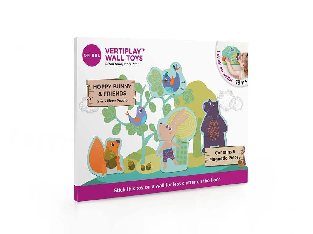 VertiPlay Wall Toy: Hoppy Bunny and Friends