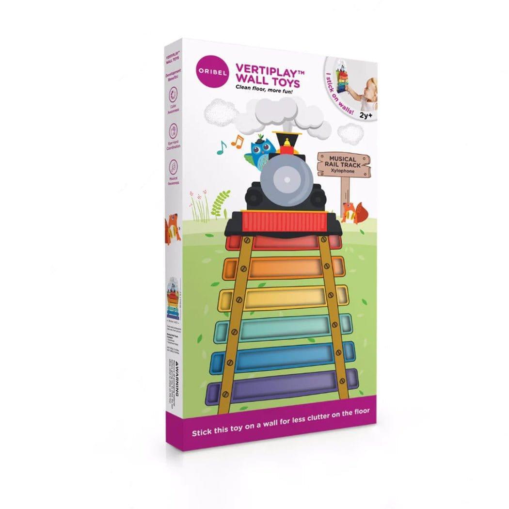 VertiPlay Wall Toy: Musical Rail Track Xylophone