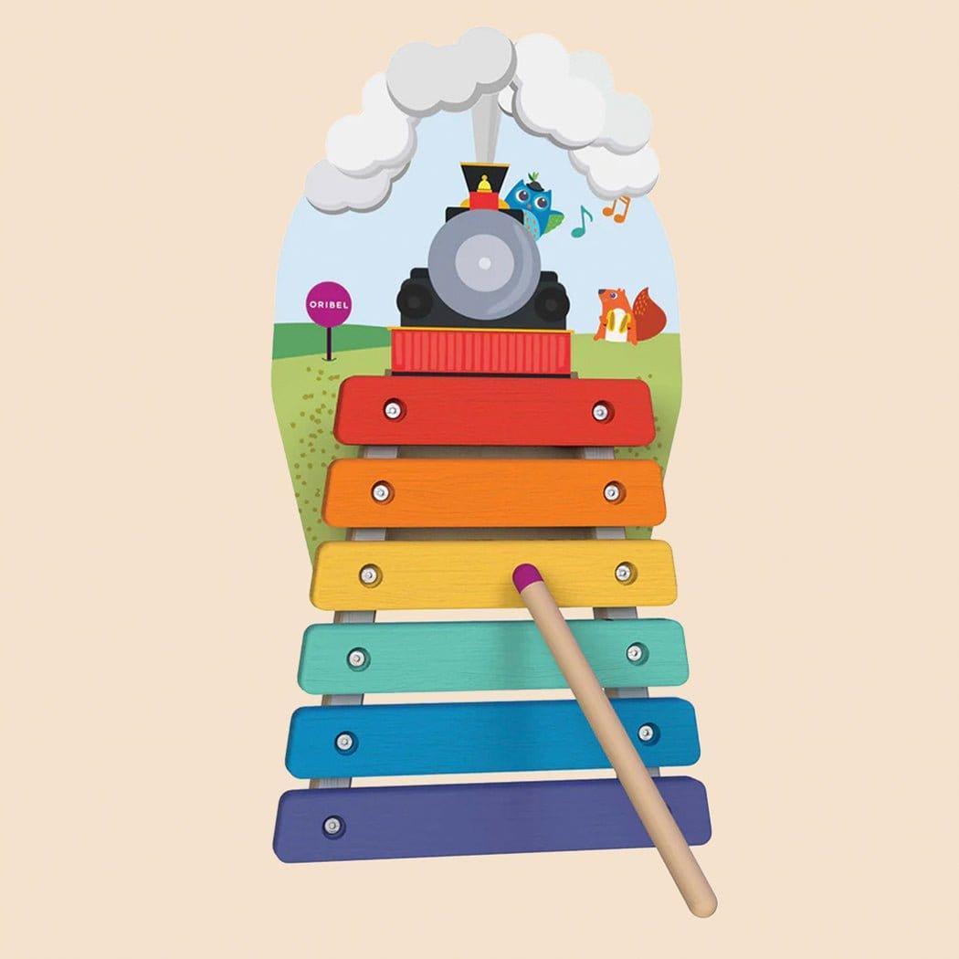 VertiPlay Wall Toy: Musical Rail Track Xylophone