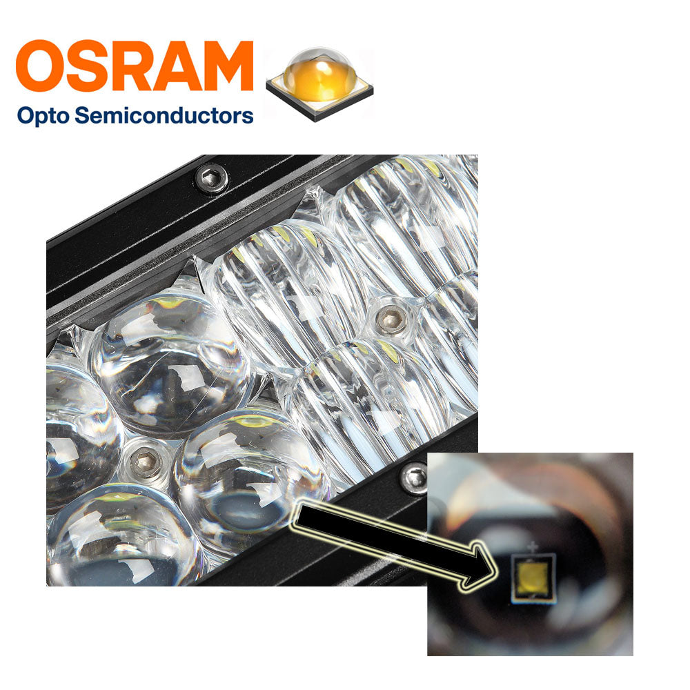 23" Osram Led Light Bar 5D 144W Combo Beam Work Lamp 4Wd