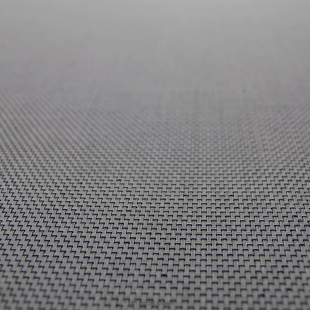 Outdoor 16ft Green Trampoline with Basketball Hoop for Kids Backyard