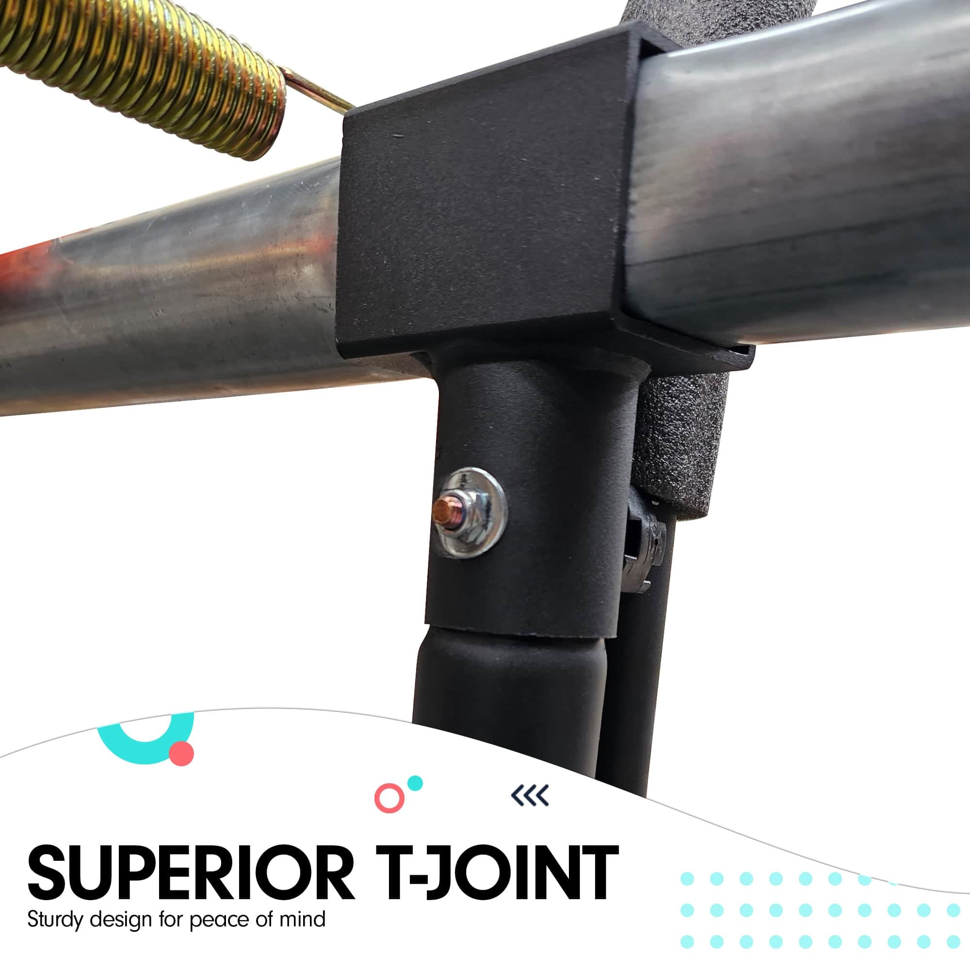 Outdoor 6ft x 9ft Rectangular Trampoline w/ LED Basketball Hoop Orange