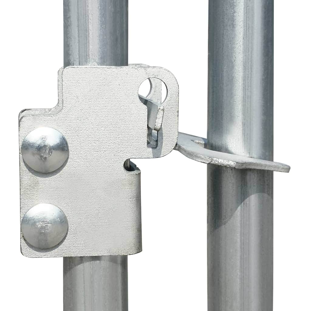 Outdoor Chicken Cage Galvanized Steel XL