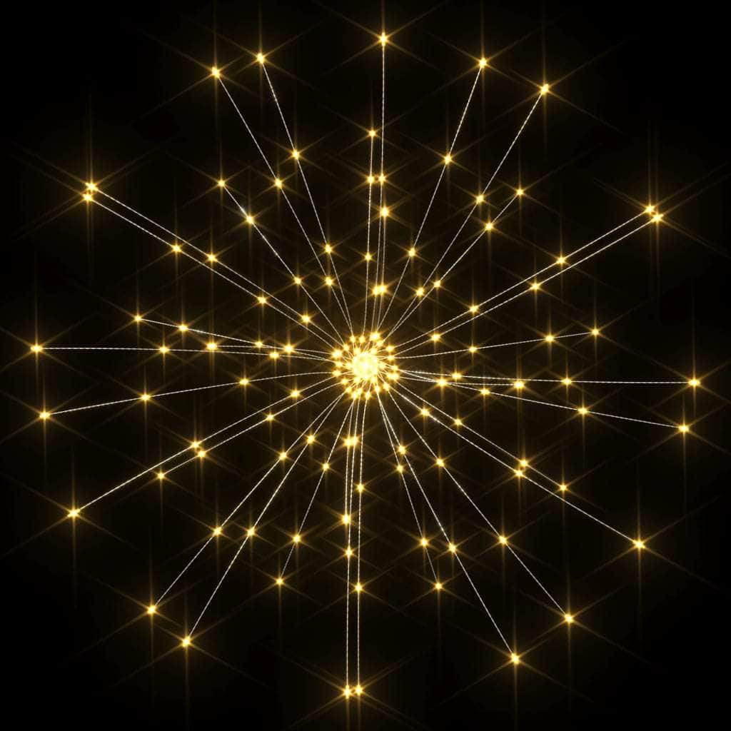 Outdoor Christmas Firework Light Warm White  LEDs