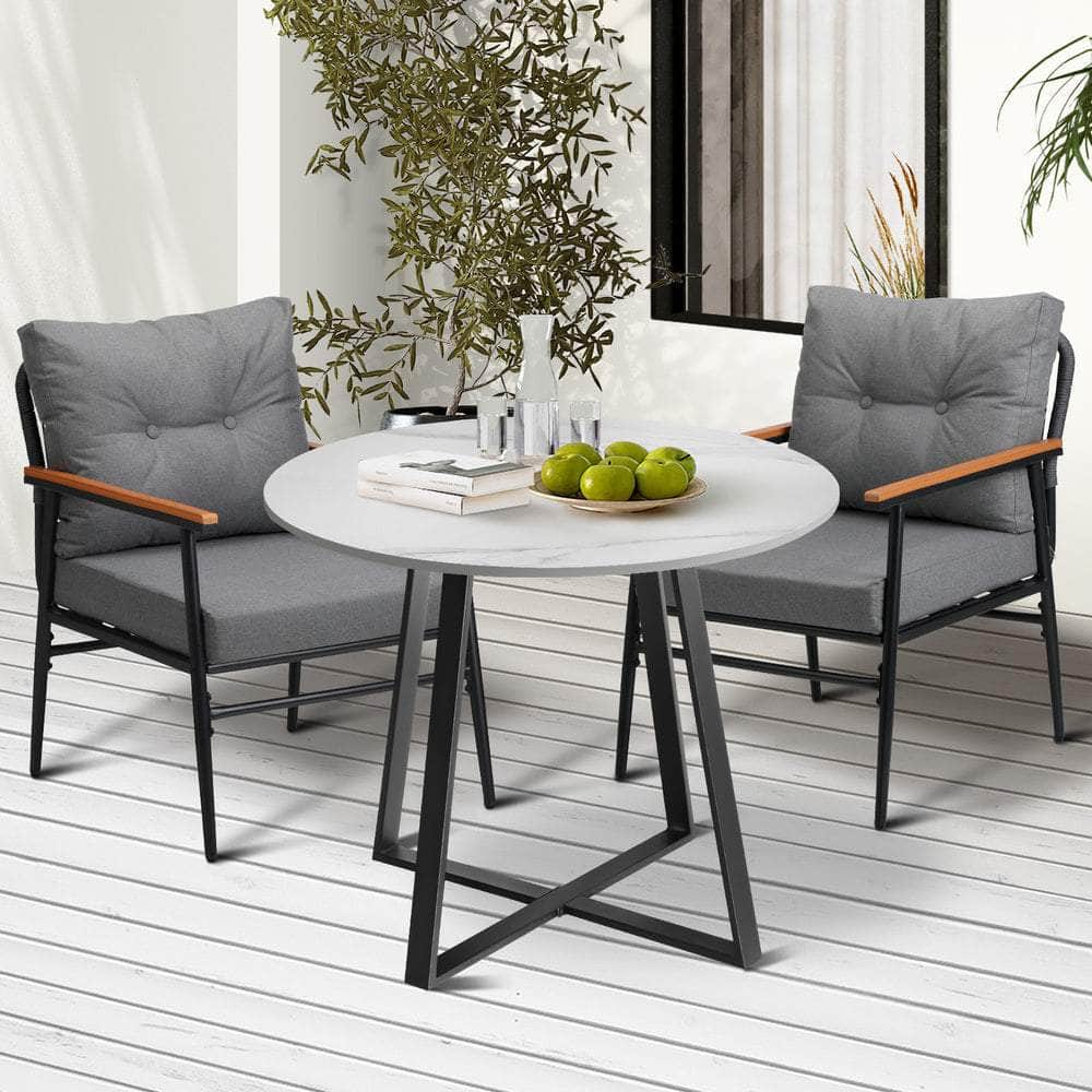 Outdoor Dining Set 3PCS/5PCS Garden Lounge Setting