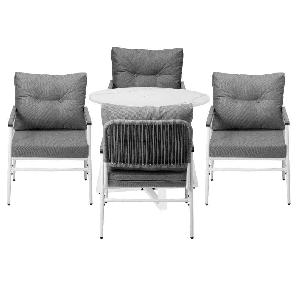 Outdoor Dining Set 3PCS/5PCS Garden Lounge Setting