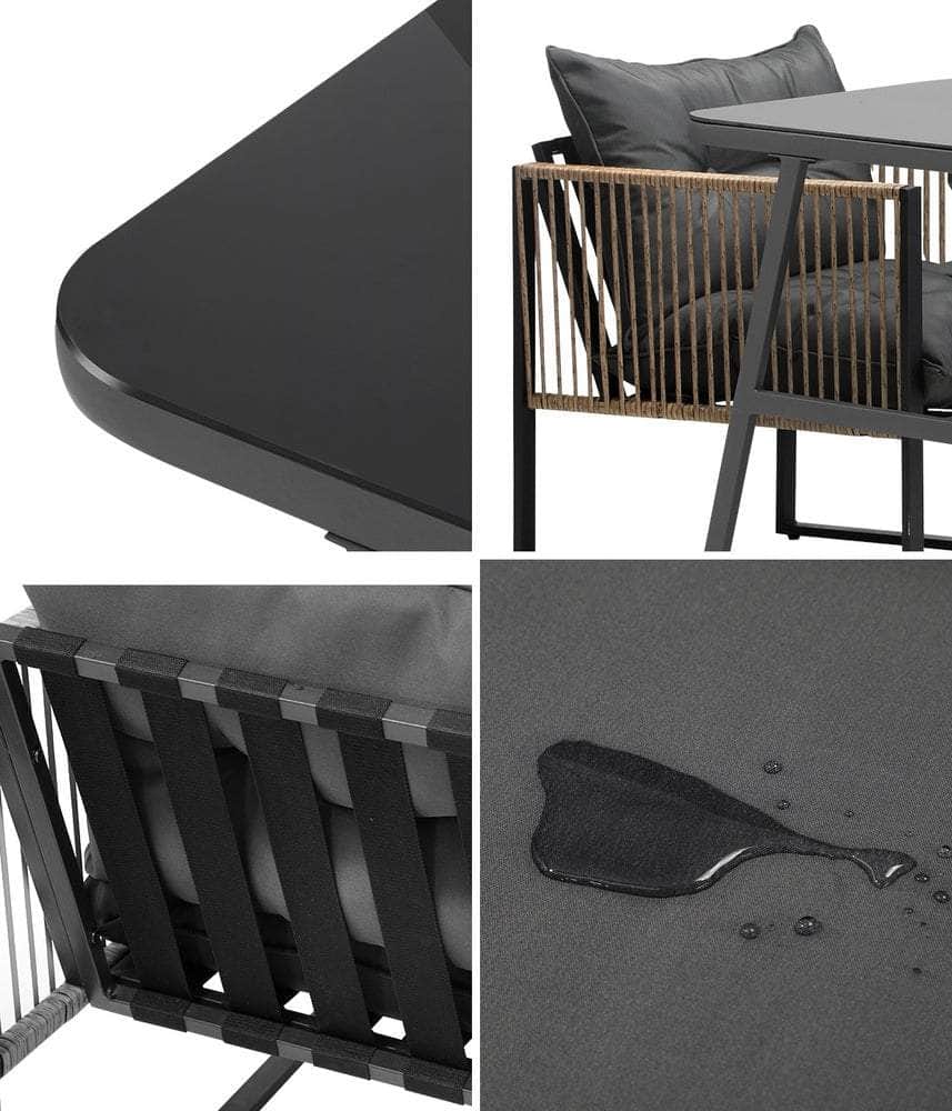 Outdoor Dining Set Patio Table Chairs Set