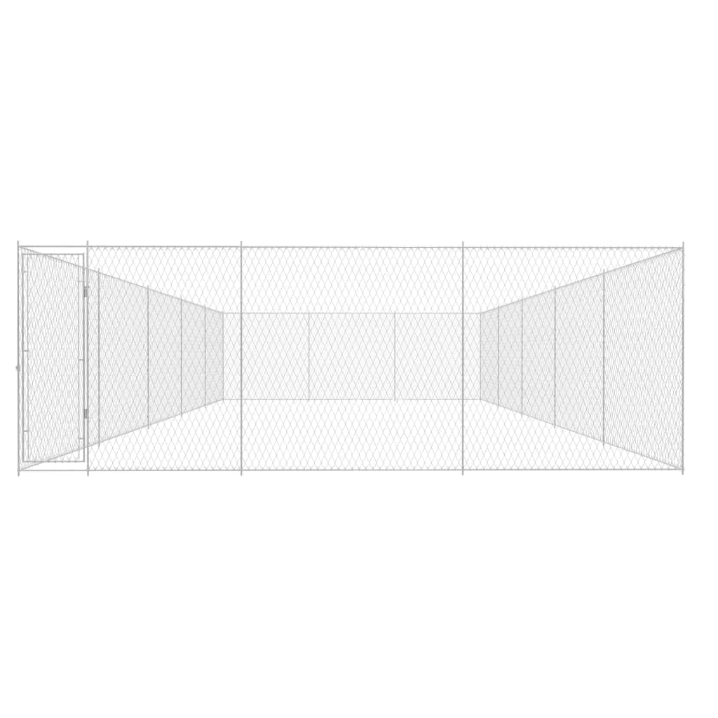 Outdoor Dog Kennel Galvanised Steel  L