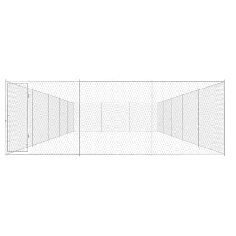 Outdoor Dog Kennel Galvanised Steel  L