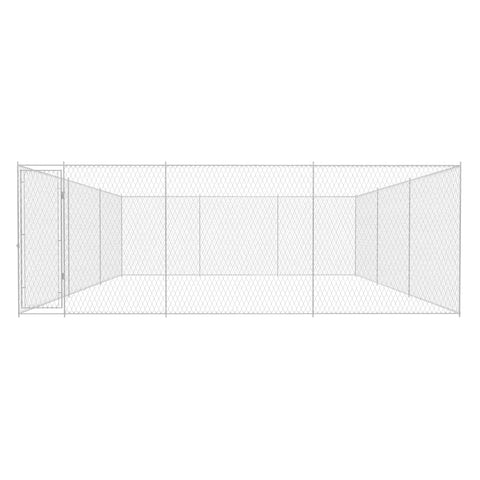 Outdoor Dog Kennel Galvanised Steel 'S