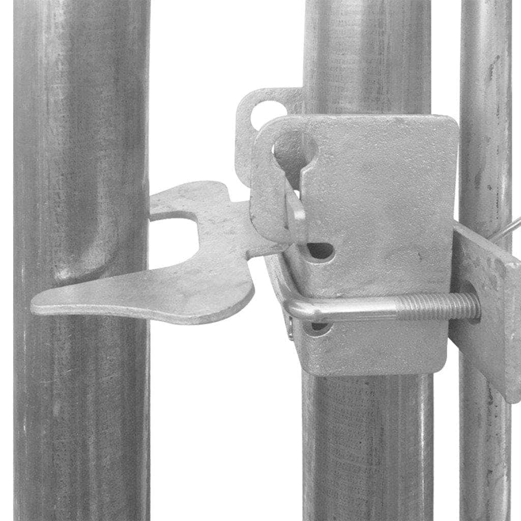 Outdoor Dog Kennel with Roof