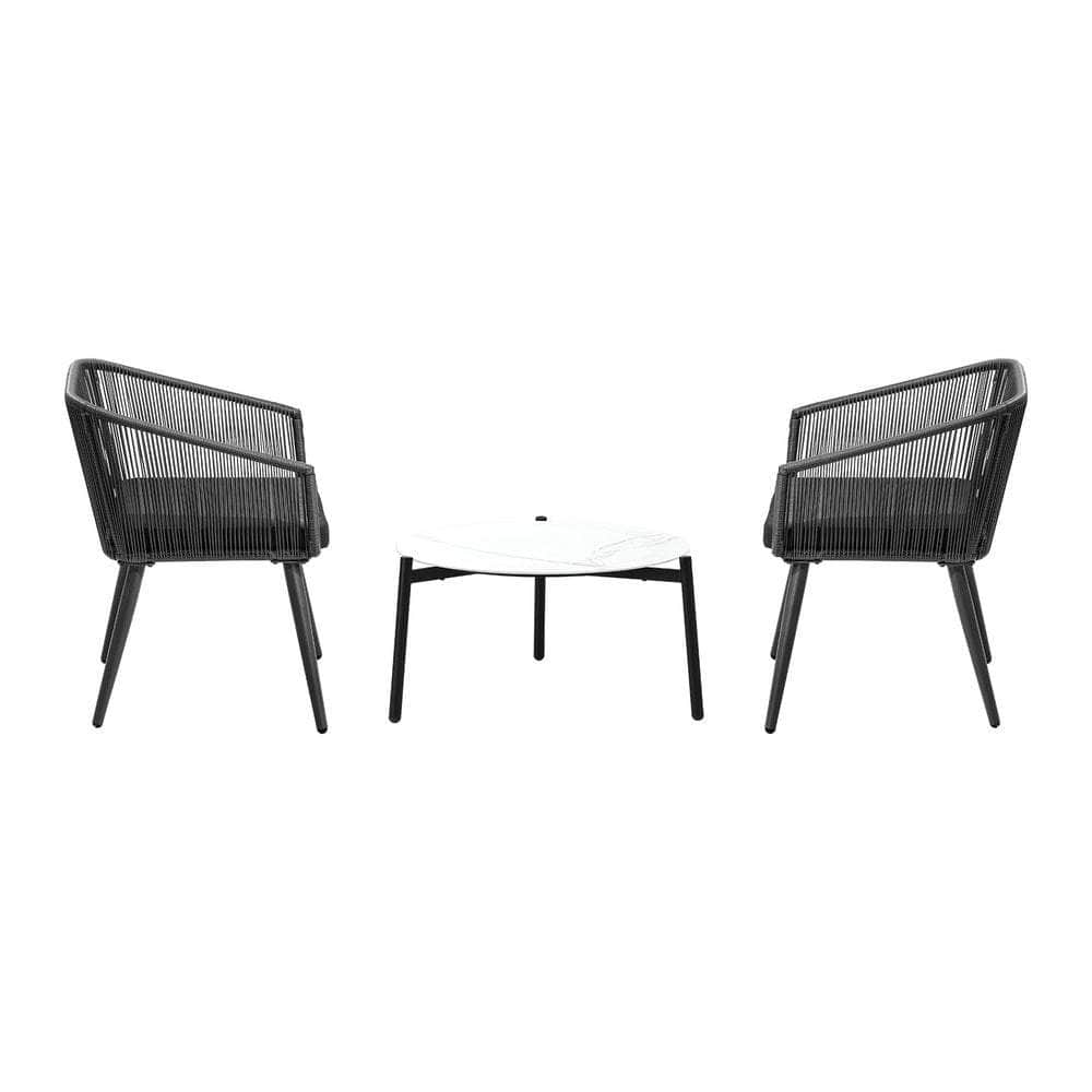 Outdoor Lounge Setting Furniture 3/5 Piece Patio Set