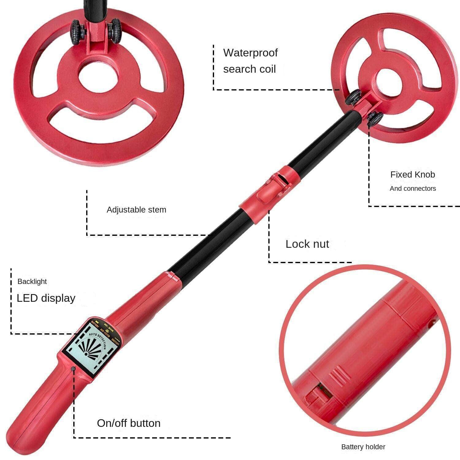 Outdoor Metal Detector for Kids - Science Toy