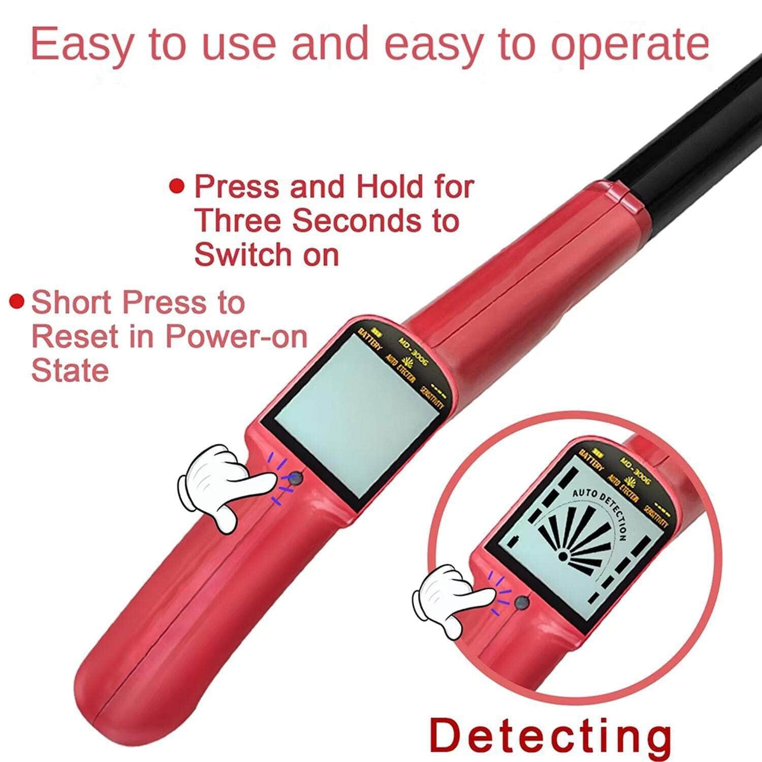 Outdoor Metal Detector for Kids - Science Toy