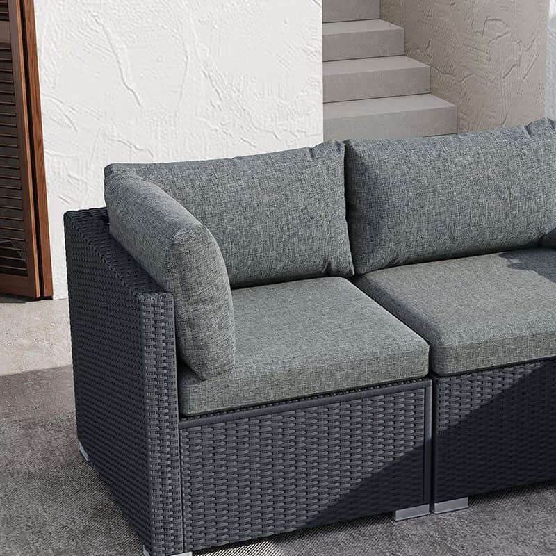 Outdoor Modular Lounge Sofa Bondi-Black
