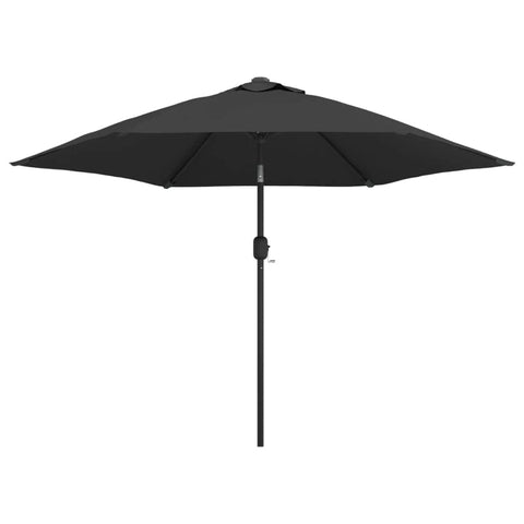 Outdoor Parasol with Metal Pole 300 cm Anthracite