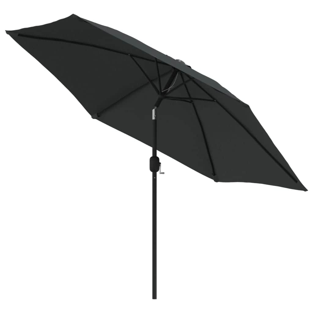 Outdoor Parasol with Metal Pole 300 cm Anthracite - Simple deals