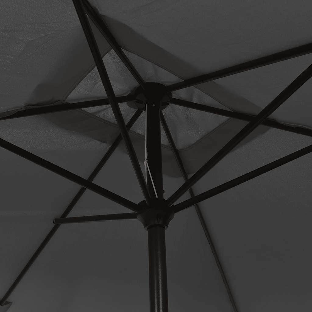 Outdoor Parasol with Metal Pole Anthracite - Simple deals