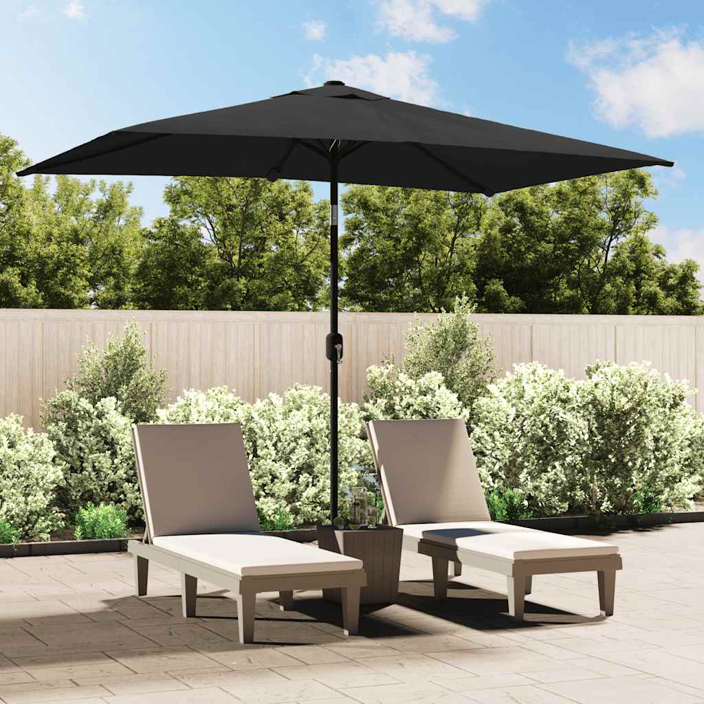 Outdoor Parasol with Metal Pole Anthracite - Simple deals