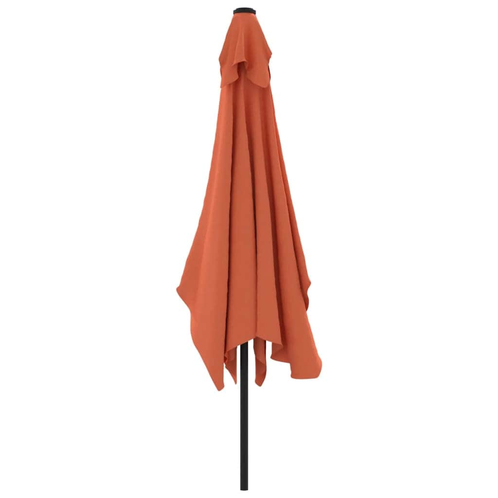 Outdoor Parasol with Metal Pole Terracotta - Simple deals