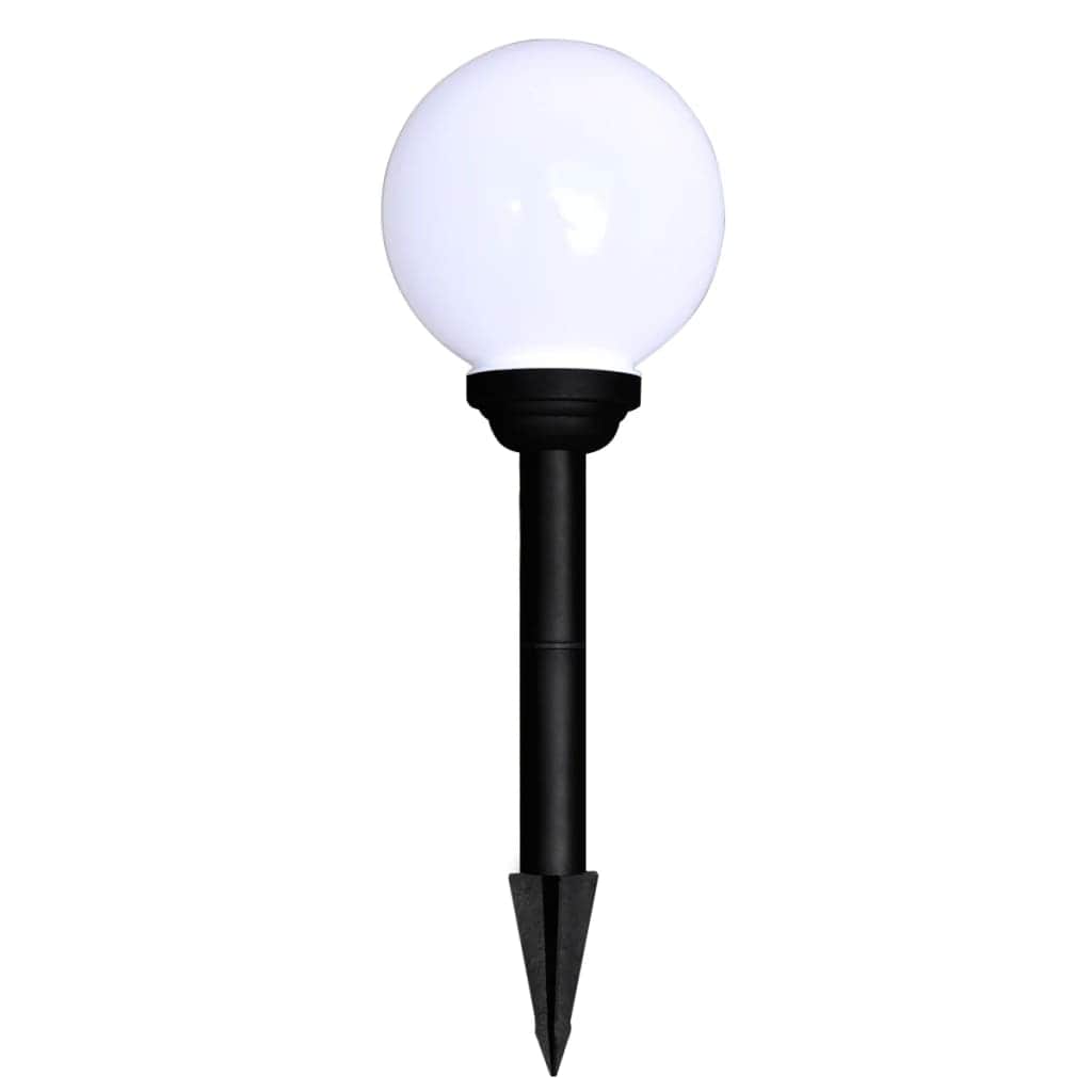 Outdoor Pathway Lamps 6 pcs LED 20 cm with Ground Spike