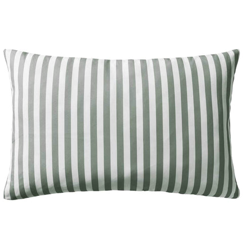 Outdoor Pillows 2 pcs Stripe Print Grey
