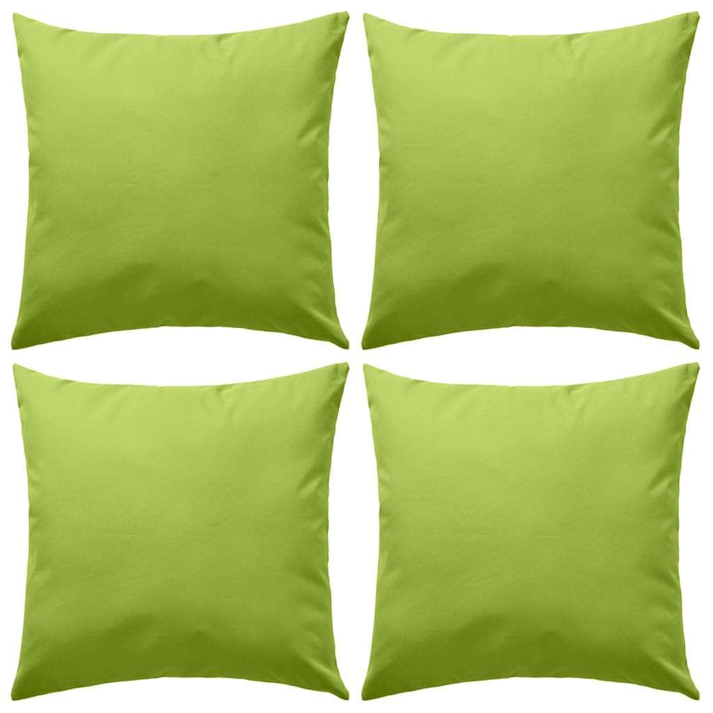 Outdoor Pillows 4 pcs (Apple Green)