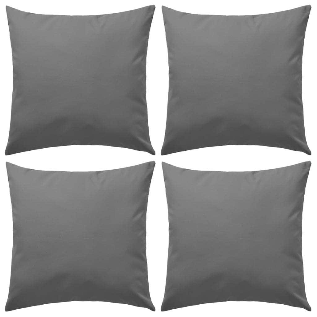 Outdoor Pillows 4 pcs (Grey)