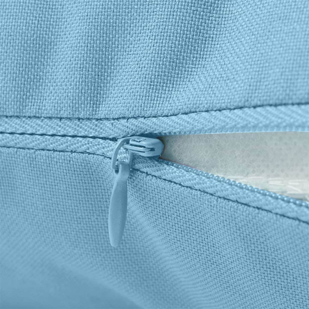 Outdoor Pillows 4 pcs (Light Blue)