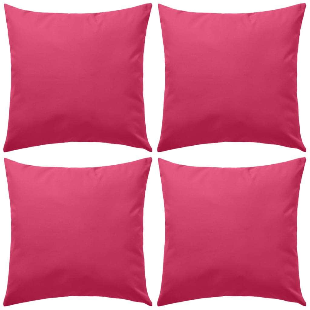 Outdoor Pillows 4 pcs--Pink