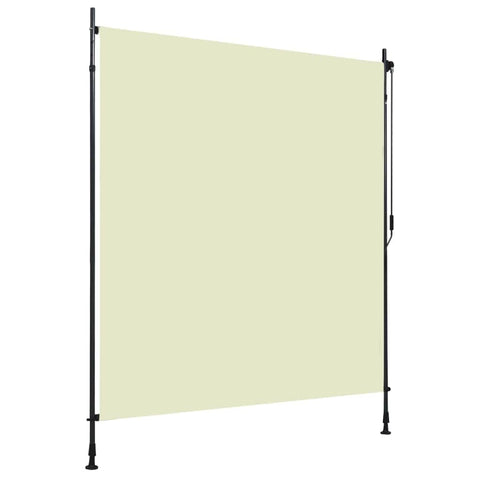 Outdoor Roller Blind Cream