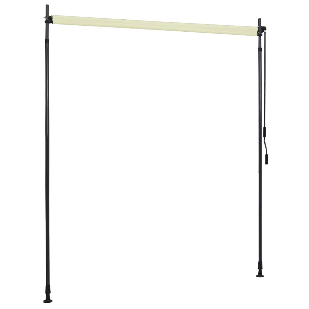 Outdoor Roller Blind Cream