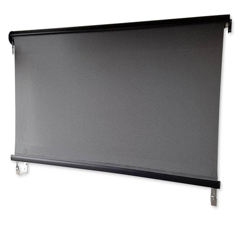 Outdoor Roller Blind Sun Screen Awning, Aluminium Hood