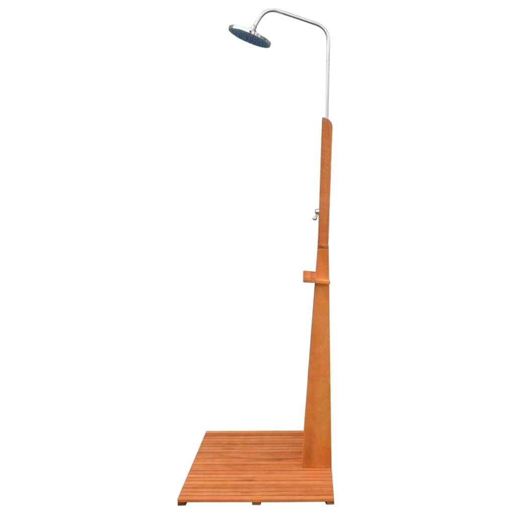 Outdoor Shower Eucalyptus Wood and Steel - Simple deals