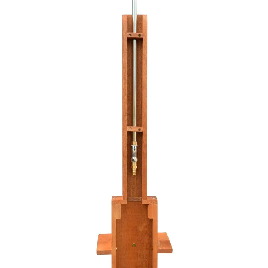 Outdoor Shower Eucalyptus Wood and Steel - Simple deals