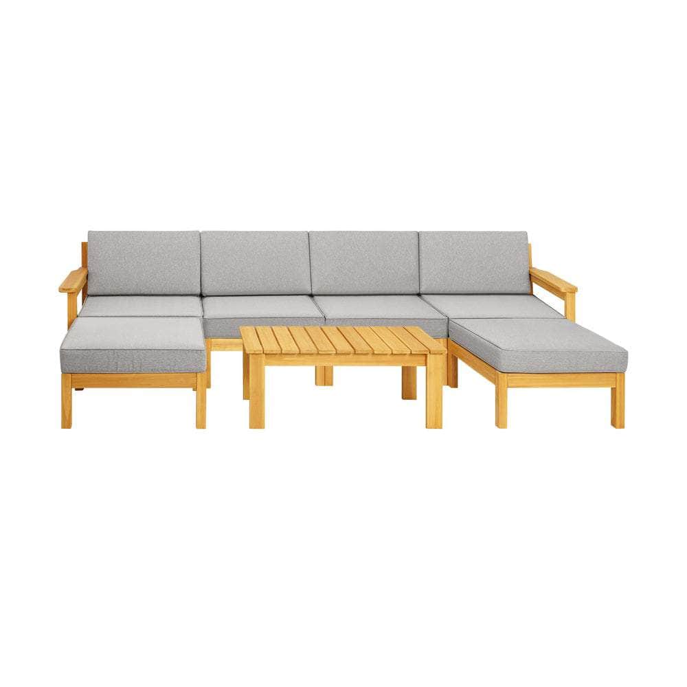 Outdoor Sofa Set Lounge Patio Set 7 Piece