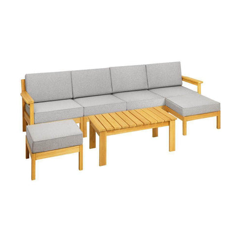 Outdoor Sofa Set Lounge Patio Set 7 Piece