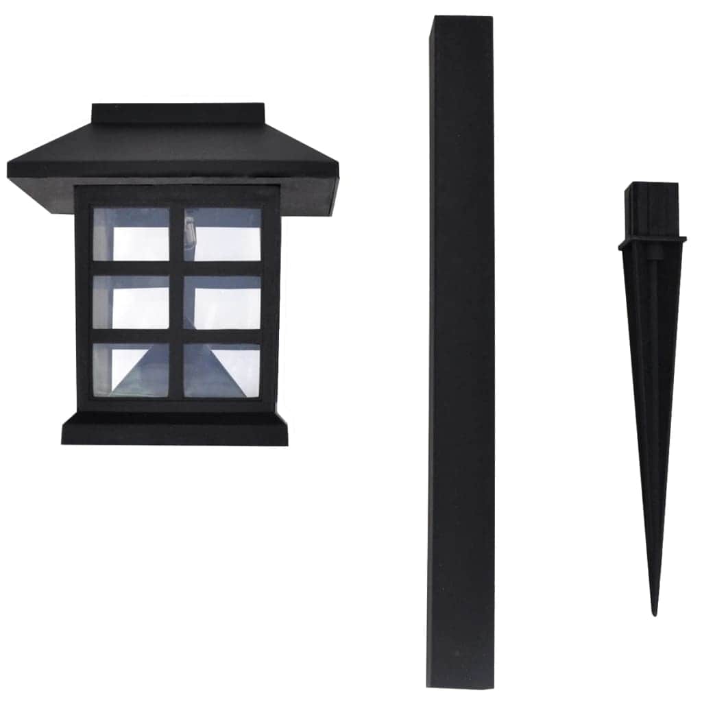 Outdoor Solar Lamp LED Light Set 12 pcs with Spike