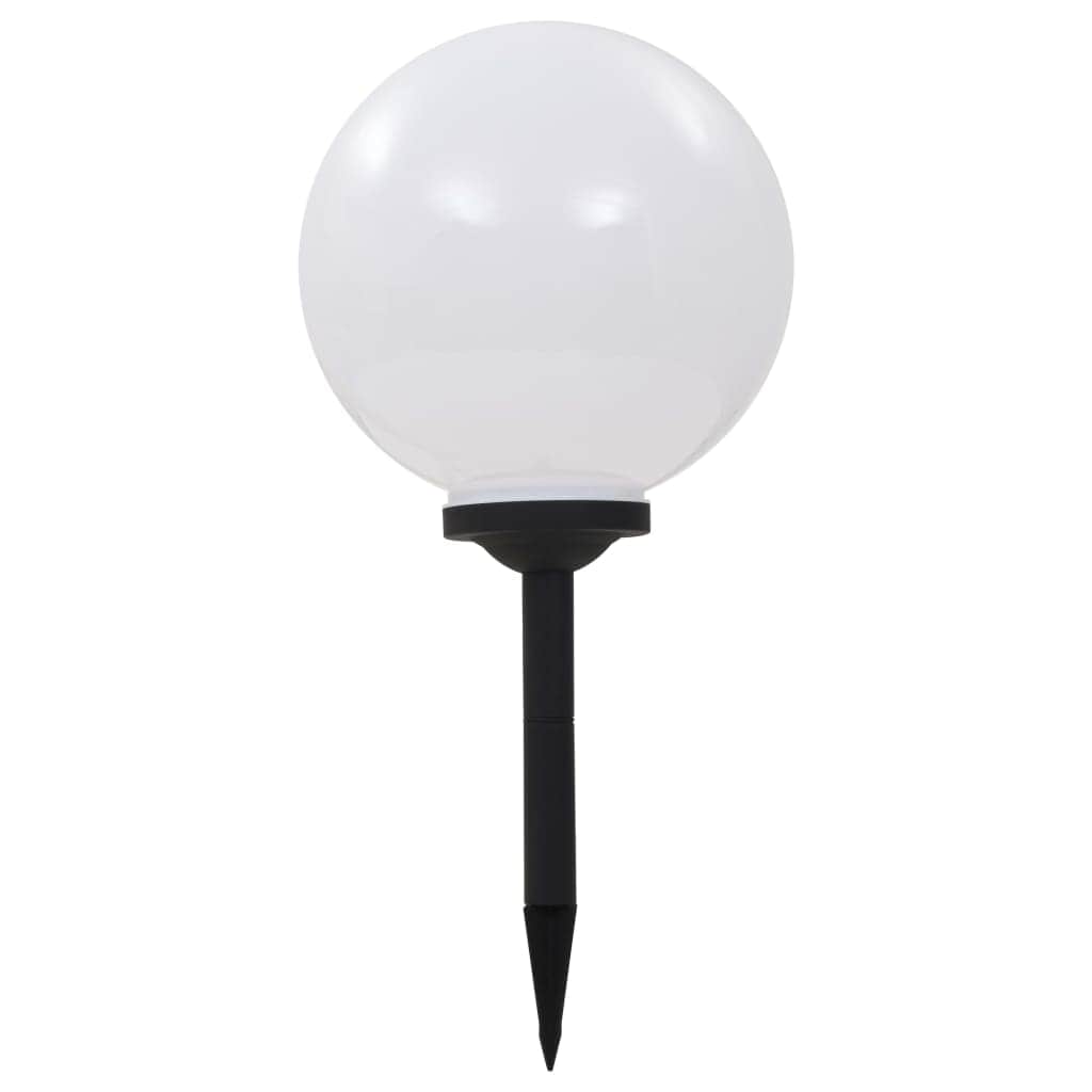 Outdoor Solar Lamps 2 pcs LED Spherical 30 cm RGB